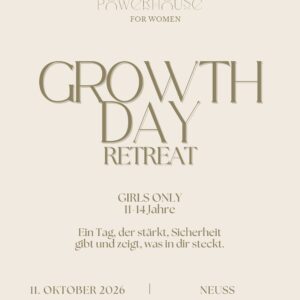 Ticket | GROWTH DAY RETREAT - 11.10.2026